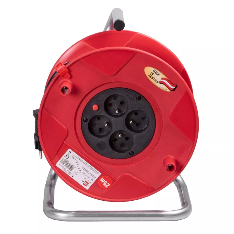 AKYGA AK-CR-09 Avvolgicavo 50m 4 prese IP44 Schuko