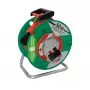 AKYGA AK-CR-04 Avvolgicavo prolunga 50m 4 prese Schuko IP44 nero