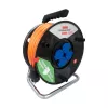 AKYGA AK-CR-06 Avvolgicavo prolunga 50m IP44 4 prese Schuko nero