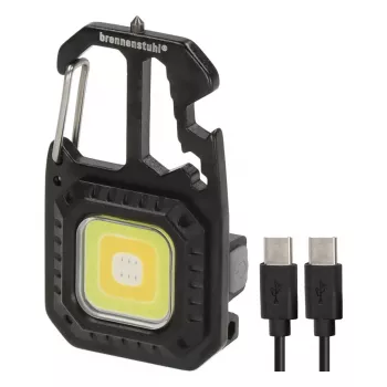 Brennenstuhl torcia LED ricaricabile 600 lm 1,5 h nera (1173750009)