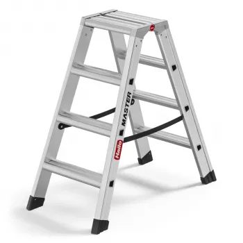 Hailo Master D100 scala a gradini 2 x 5 gradini a doppia faccia