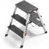 Hailo Master D70 scala pieghevole a doppia faccia 2-3 gradini