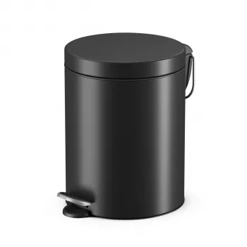 Hailo Selekta S pattumiera a pedale 5 L, Matt Black