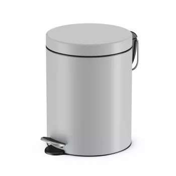 Hailo Selekta S pattumiera a pedale 5 L, grigio opaco