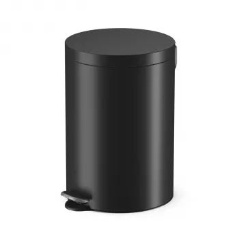 Hailo Selekta M pattumiera a pedale 20 L, nero opaco
