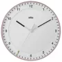 Braun BC17PW orologio da parete al quarzo analogico, 30 cm, rosa/bianco