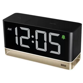 Braun BC 27 BEU Sveglia digitale LED (67128) - nero