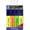 STAEDTLER Textsurfer Classic 3+1 Promopack set evidenziatori, punta a scalpello, 1.0-5.0 mm, colori assortiti