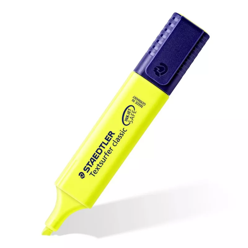 STAEDTLER Textsurfer Classic 3+1 Promopack set evidenziatori, punta a scalpello, 1.0-5.0 mm, colori assortiti