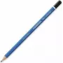 STAEDTLER Mars Lumograph matita in grafite 2B - mina 2 mm - fusto 8 mm - esagonale - blu