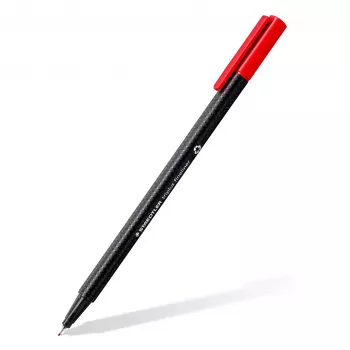 STAEDTLER Triplus fineliner 0,3 mm nero confezione da 4