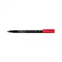 STAEDTLER 314-2 Lumocolor pennarello permanente rosso nero rosso 2,5 mm 1 pezzo