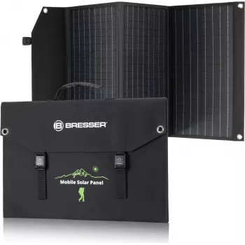 BRESSER pannello solare mobile 90W con uscita USB e DC