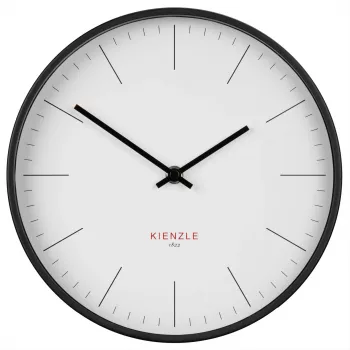 KIENZLE orologio da parete radiocontrollato DCF Modern 25 cm bianco (14979)