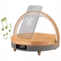 KIENZLE sveglia LED con altoparlante Bluetooth e caricabatterie wireless