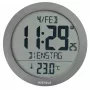 KIENZLE Orologio da parete radiocontrollato DCF con indicatore di temperatura ambiente, antracite