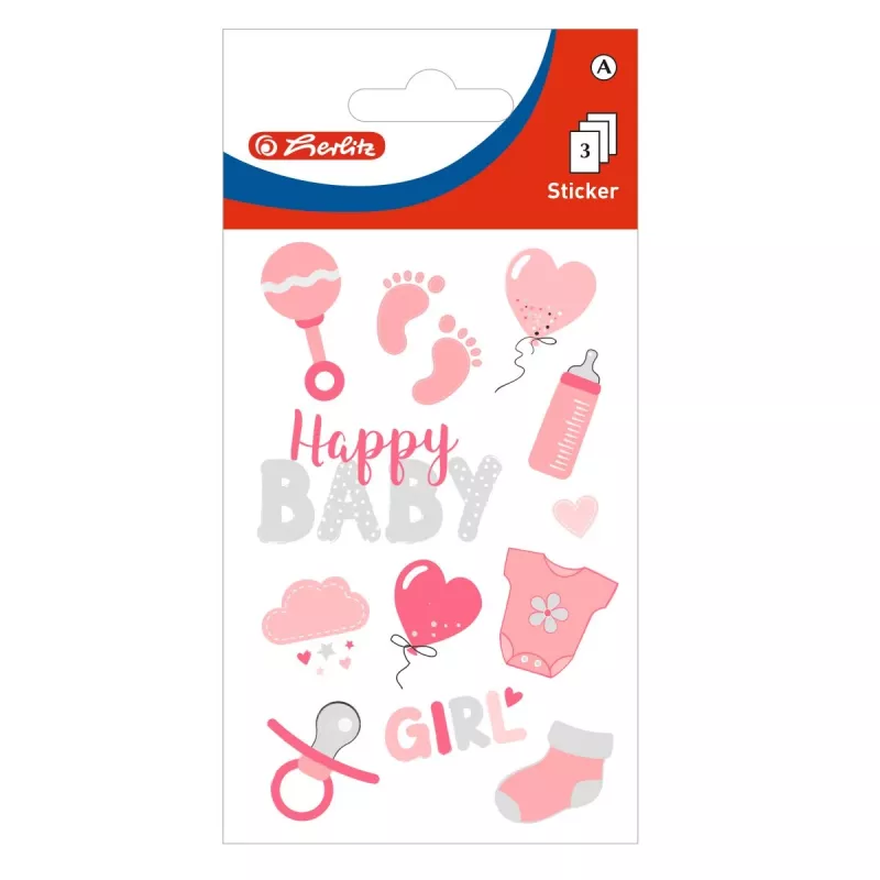 Herlitz Fogli di adesivi decorativi motivo 20.3, FSC