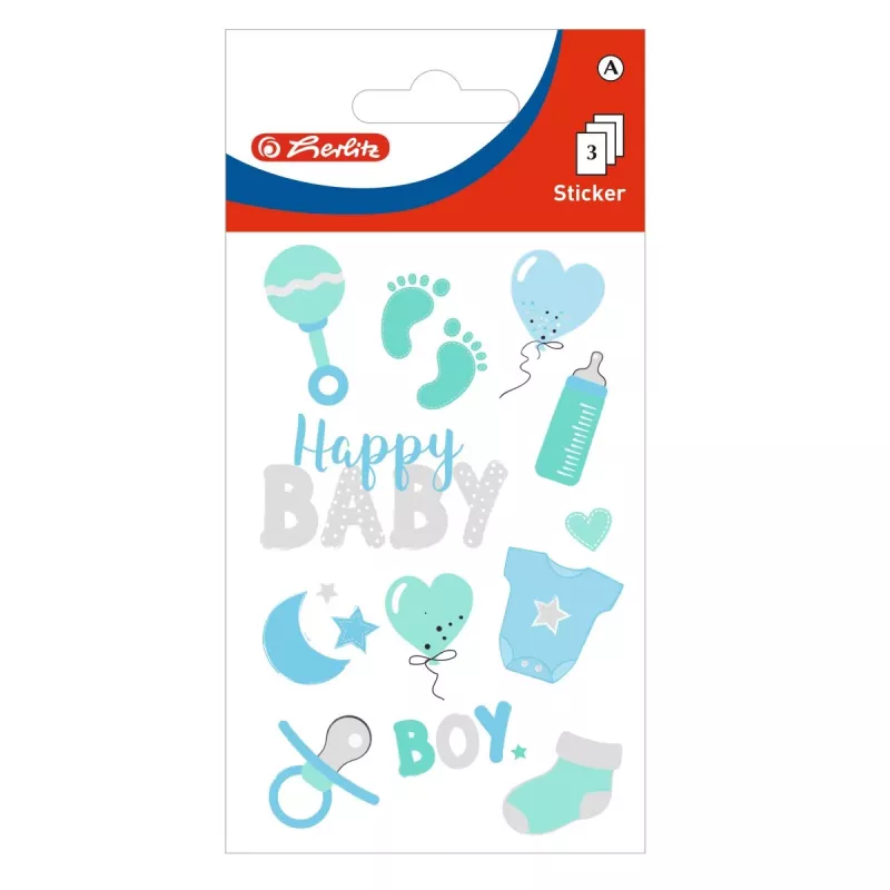 Herlitz Adesivi decorativi motivo 21,3 fogli FSC
