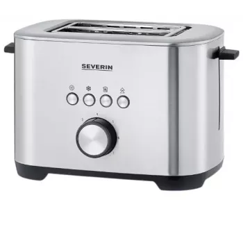 SEVERIN AT 2620 Tostapane 800 W 2 fessure argento/nero