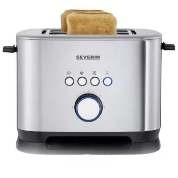 SEVERIN AT 2620 Tostapane 800 W 2 fessure argento/nero