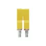 Weidmüller WQV 4/2 Connettore trasversale, 2 poli, 4 mm², giallo, 50 pezzi