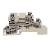 Weidmüller Morsetto passante, 2,5 mm², 24 A, 800 V, beige, collegamento a vite, 50 pezzi