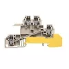 Weidmüller morsetto passante per guida DIN, connessione a vite, 2,5 mm², 800 V, 24 A, beige, 50 pz.