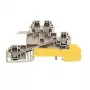 Weidmüller morsetto passante per guida DIN, connessione a vite, 2,5 mm², 800 V, 24 A, beige, 50 pz.