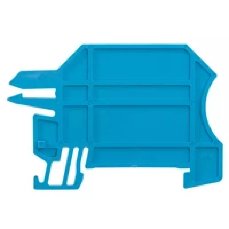 Weidmüller WHP 2.5-35N/10x3 BL piastra terminale - 20 pz. - Wemid - blu - da -50 a 120 °C - V0