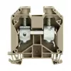 Weidmüller WDU 35 morsetto passante a vite, 35 mm², 1000 V, 125 A, beige scuro