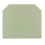Weidmüller WAP 16+35 WTW 2.5-10 piastra terminale - 20 pz. - Wemid - beige - da -60 a 130 °C - V0