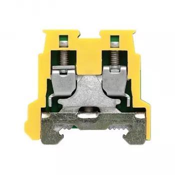 Weidmüller morsetto per conduttore di protezione AKE 2.5, verde/giallo, 2,5 mm², connessione a vite