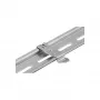 Weidmüller FM 4/TS35 piede di montaggio - acciaio - argento - 14 mm x 7 mm - confezione da 40 pz.
