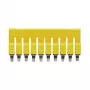Weidmüller WQV 2.5/10 connettore trasversale, a 10 poli, 2,5 mm², giallo, poliammide, 20 pz.