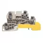 Weidmüller morsetto passante, collegamento a vite, 2,5 mm², 500 V, 24 A, beige, 50 pz.