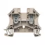 Weidmüller morsetto passante, collegamento a vite, 800 V, 41 A, 6 mm², beige, 100 pz.