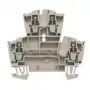 Weidmüller morsetto passante, 2,5 mm², collegamento a vite, blu, guida DIN