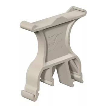 Weidmüller marcatori per morsetti per guida DIN ZB 9,5 mm grigio confezione da 20 non stampati