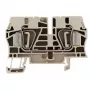 Weidmüller ZDU 6 morsetto passante, collegamento a molla, 6 mm², beige, 50 pezzi