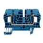 Weidmüller ZDU 6 BL morsetto passante, 6 mm², connessione a molla di trazione, blu, 50 pezzi