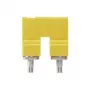 Weidmüller WQV 16N/2 connettore trasversale, 2 poli, 16 mm², giallo, poliammide, 50 pz.