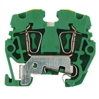 Weidmüller ZPEA 2.5-2 morsetto di terra per guida DIN 2,5 mm² verde/giallo