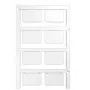 Weidmüller SM 27/18 K MC NE ws marcatore per apparecchi MultiCard 18x27 mm bianco 1707270000