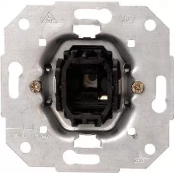 HEINRICH KOPP Series inserto interruttore 10A 250V nero metallizzato IP20