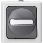 Heinrich Kopp invertitore da parete per ambienti umidi BLUE ELECTRIC grigio 10A 250V IP44 deviatore da parete
