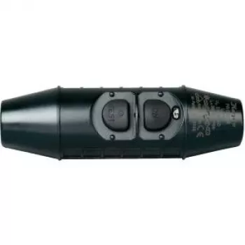 Heinrich Kopp interruttore di sicurezza intermedio con PRCD-S 230 V nero IP55 1962.0001.5