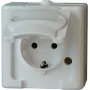 HEINRICH KOPP presa Schuko 1 posto da parete per ambienti umidi IP44 bianco artico 16A 250V (103302007)