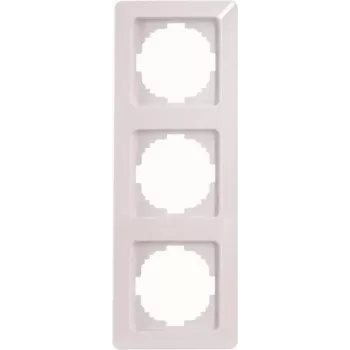 Heinrich Kopp KOPP HK02 placca 3 posti bianco artico