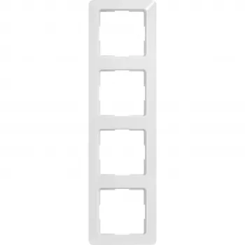 Heinrich Kopp KOPP HK02 placca 4 posti bianco artico