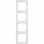 Heinrich Kopp KOPP HK02 placca 4 posti bianco artico
